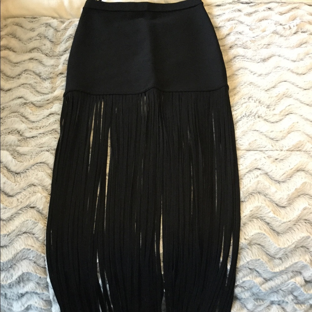 Ronny kobo fringe skirt
